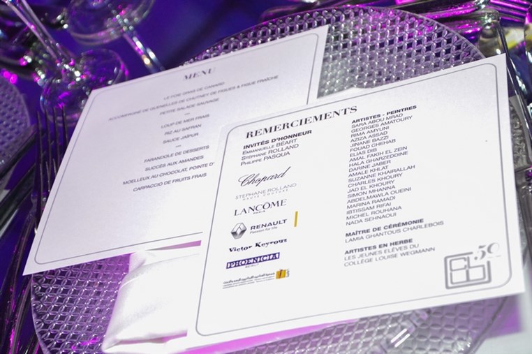 College Louise Wegmann Gala Dinner Part 1